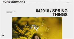 Desktop Screenshot of forevervanny.com